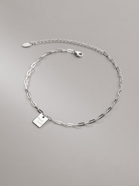 Bratara de glezna Good Luck (Silver/Gold)
